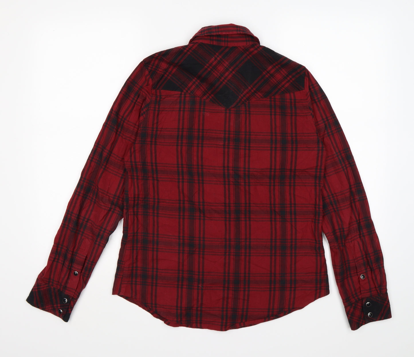 Topshop Womens Red   Basic Blouse Size 10