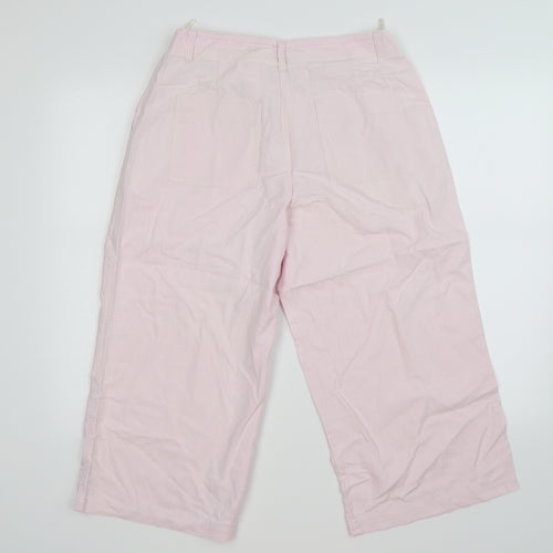 Marks and Spencer Womens Pink   Culotte Shorts Size 12