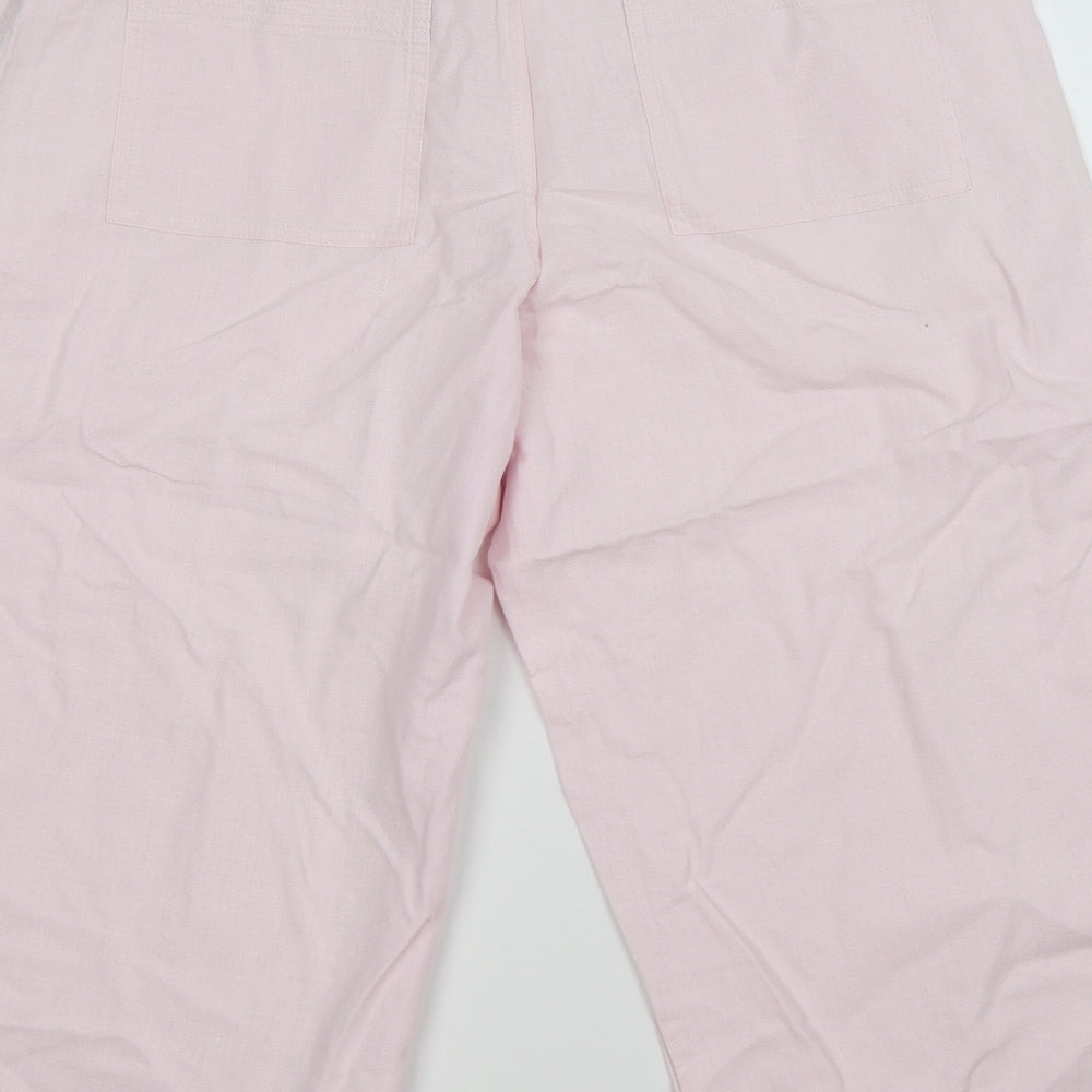 Marks and Spencer Womens Pink   Culotte Shorts Size 12