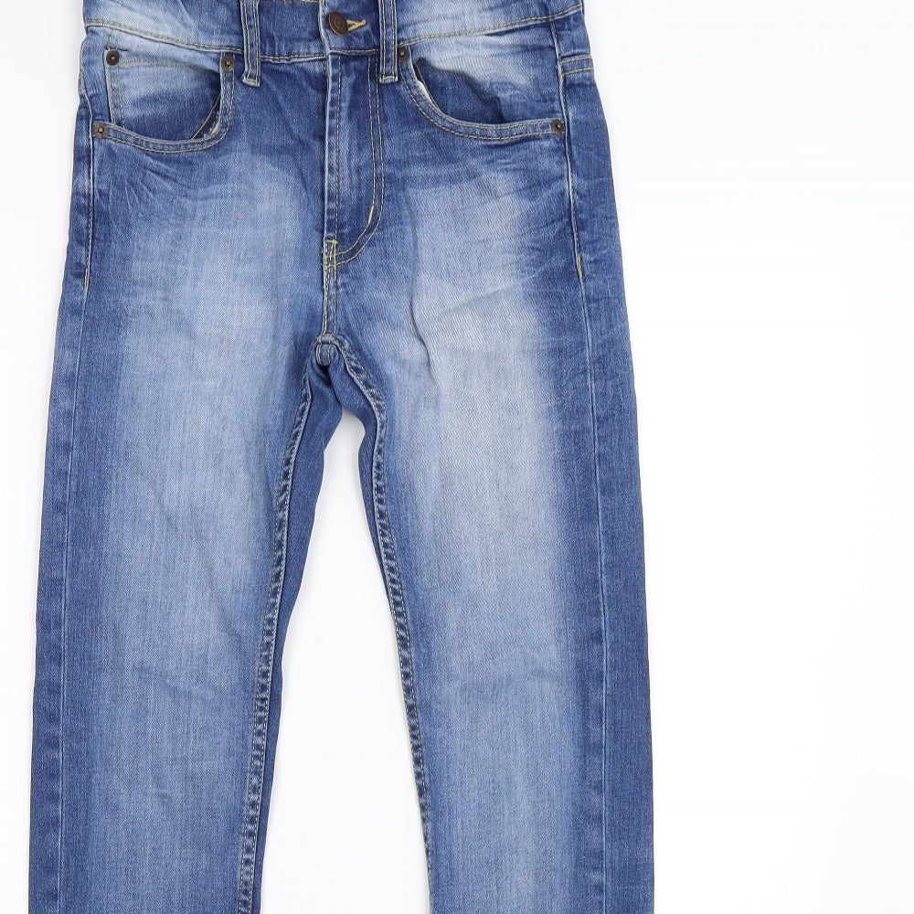Levi's Womens Blue  Denim Straight Jeans Size 12 L28 in - 511