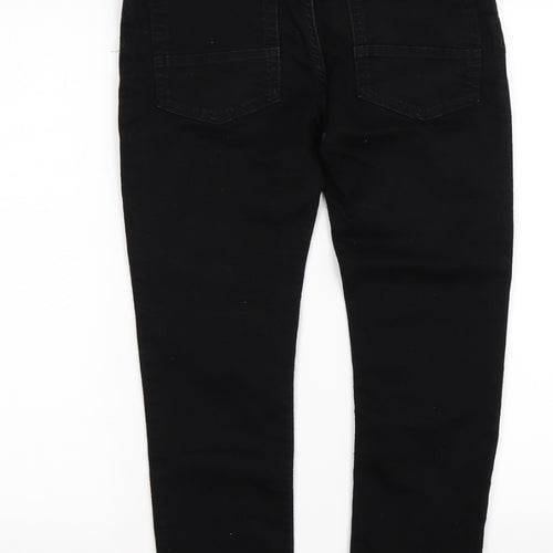 River Island Boys Black  Denim Skinny Jeans Size 11 Years