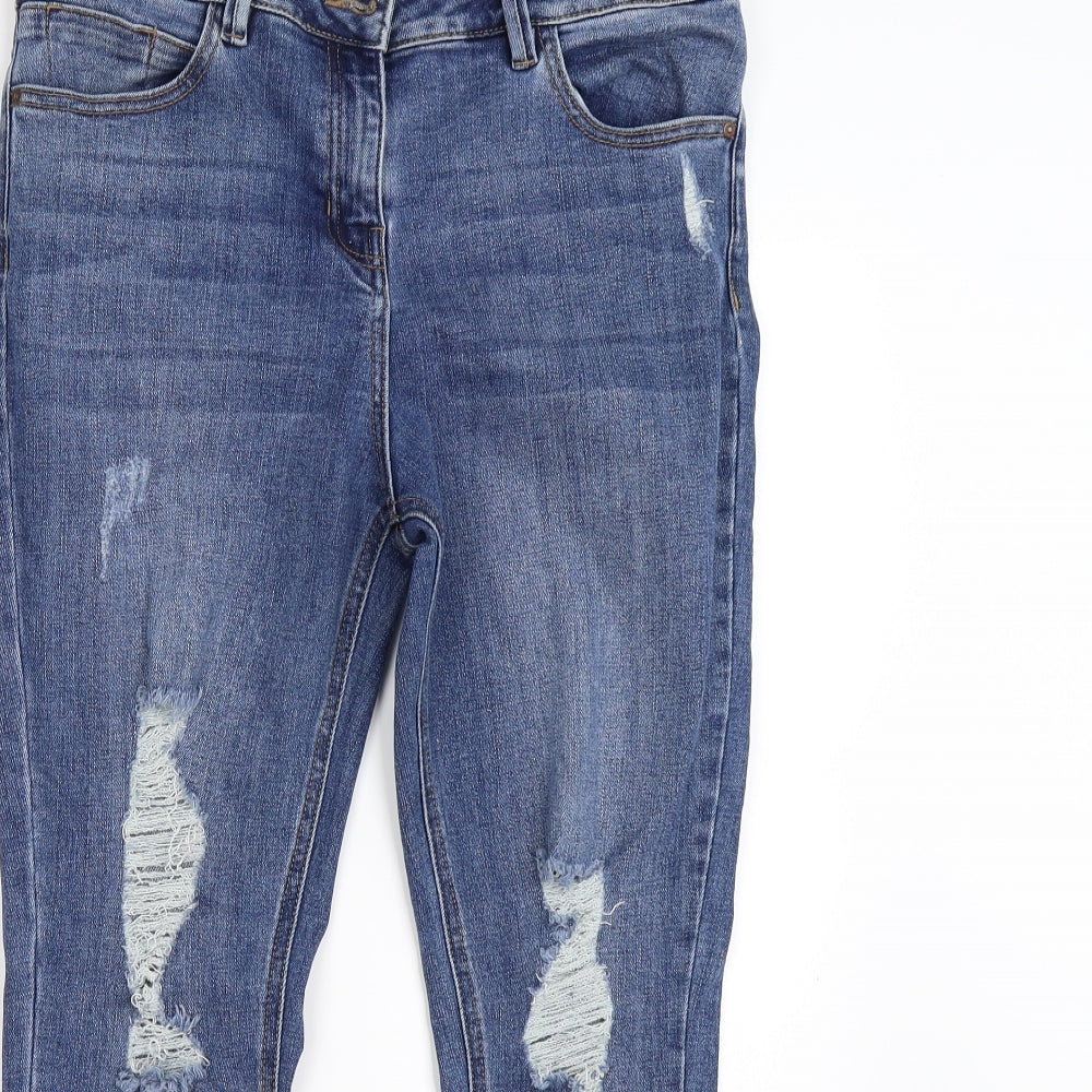 /denim Womens Blue  Denim Straight Jeans Size 12 L26 in