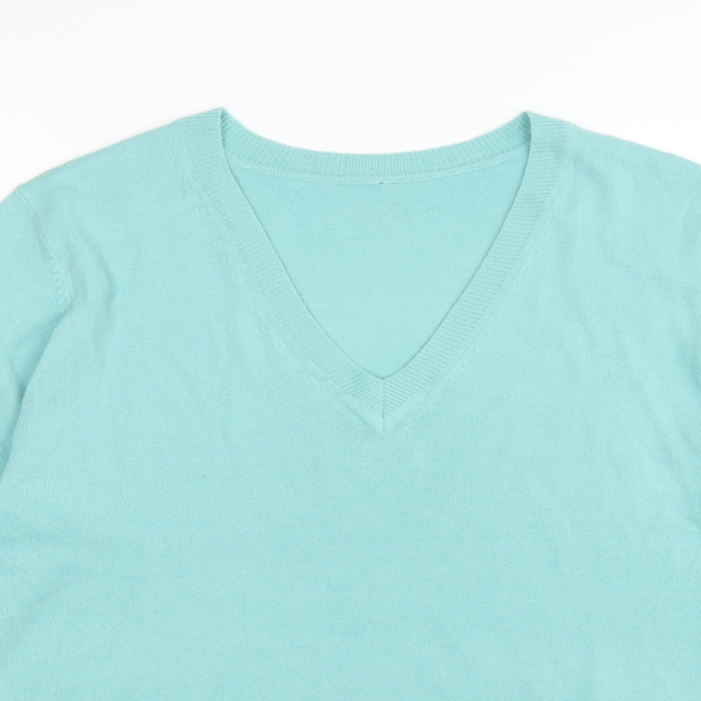 Atmosphere Womens Green  Knit Pullover Jumper Size 18  - mint