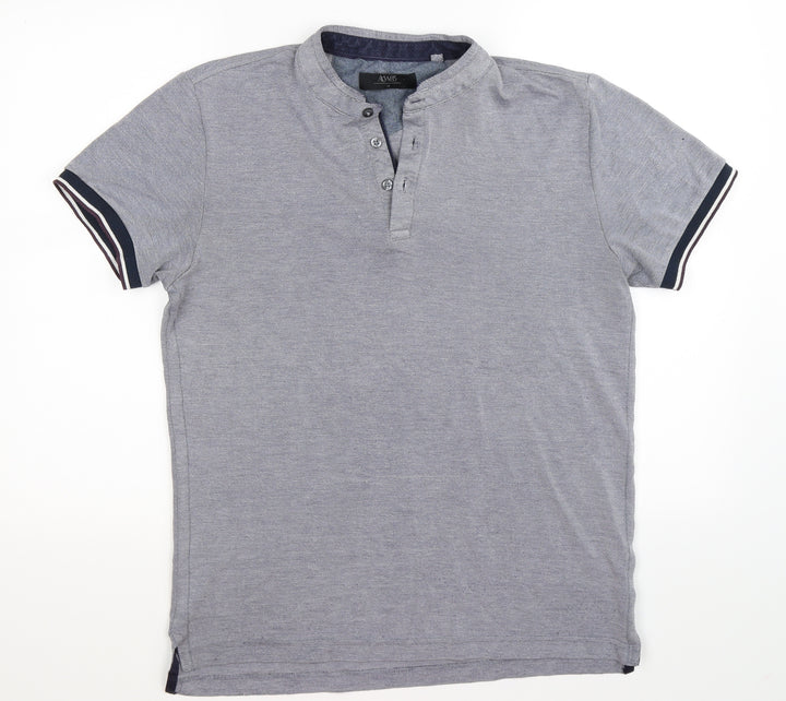 ACW85 Mens Blue T-Shirt Size M