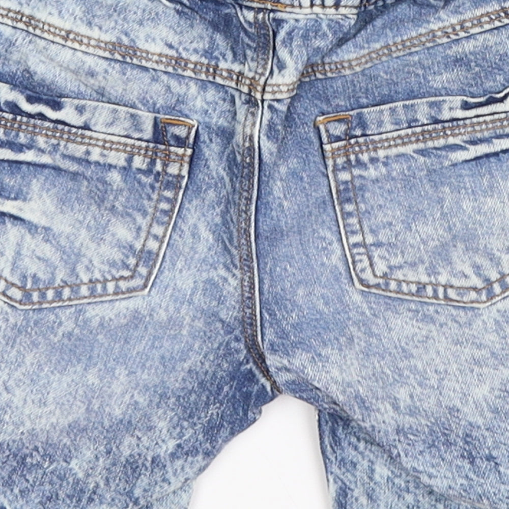 geoge Boys Blue  Denim Cargo Shorts Size 2-3 Years