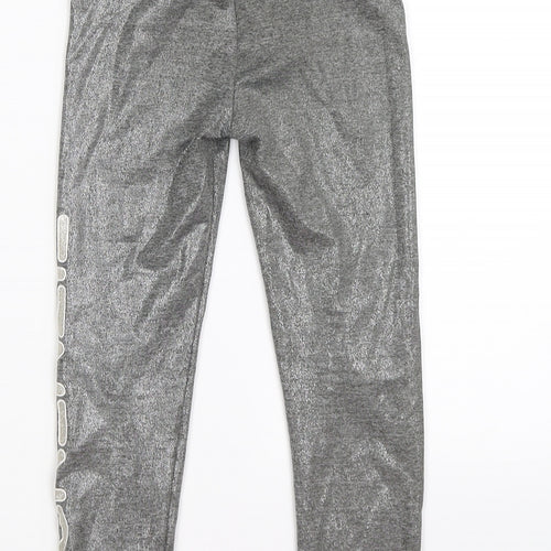 McKenzie Girls Silver   Jegging Trousers Size 5-6 Years