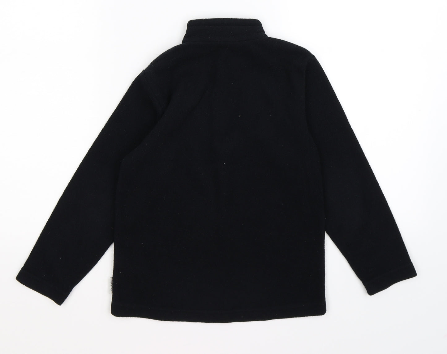 Quechua Boys Black  Fleece Pullover Jumper Size 8 Years