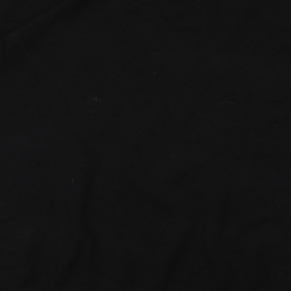 Wallis Womens Black Striped  Pullover Jumper Size L