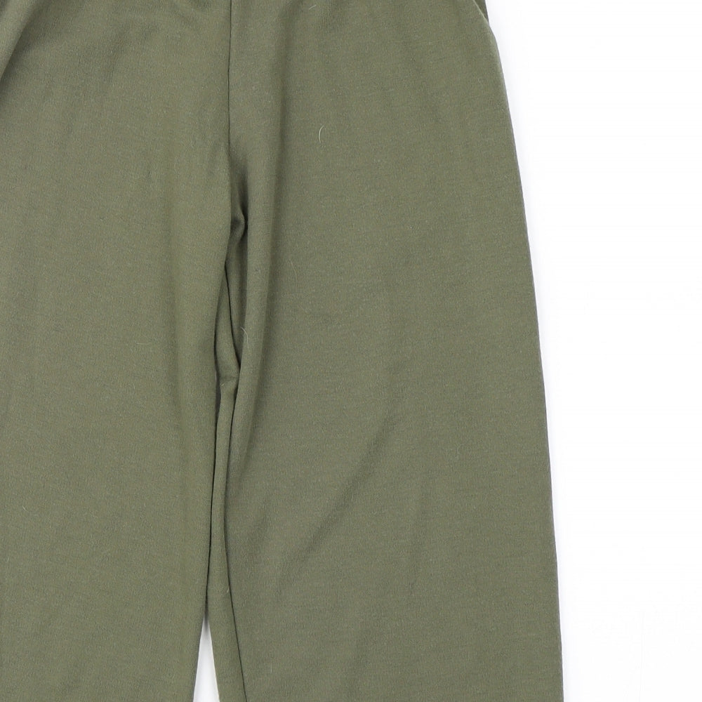 Newlook Girls Green   Jogger Trousers Size 9 Years