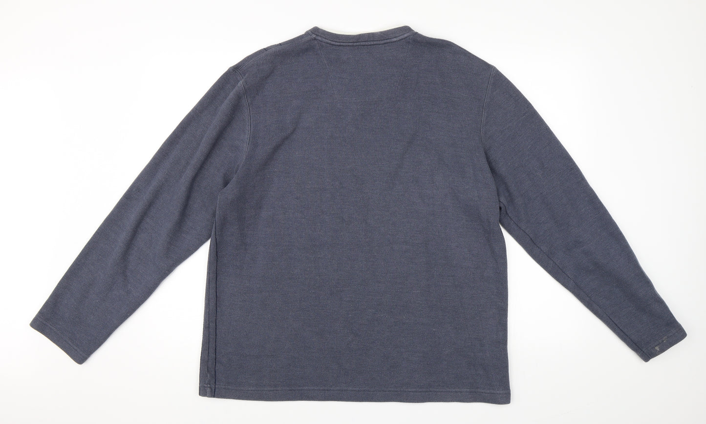 Easy Mens Blue   Pullover Jumper Size L