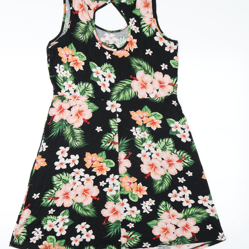 George Womens Multicoloured Floral  Skater Dress  Size 14
