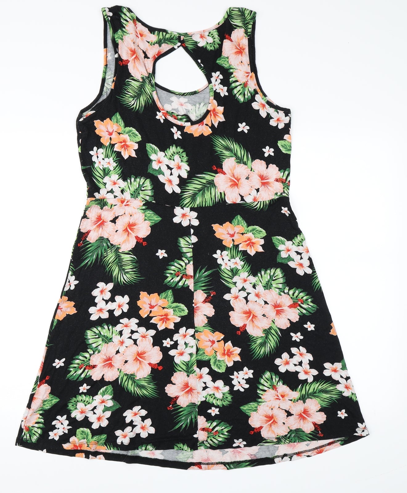 George Womens Multicoloured Floral  Skater Dress  Size 14