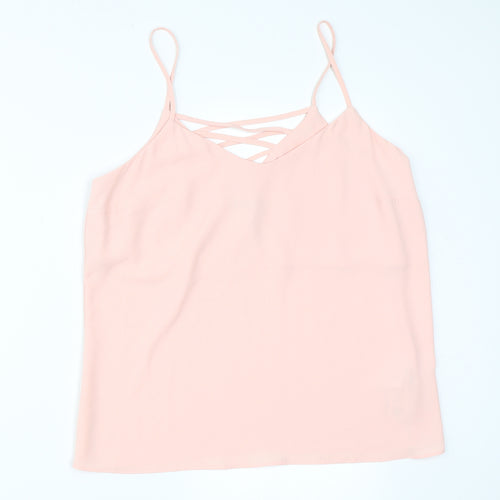 Newlook Womens Pink   Camisole Tank Size 10