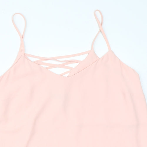 Newlook Womens Pink   Camisole Tank Size 10