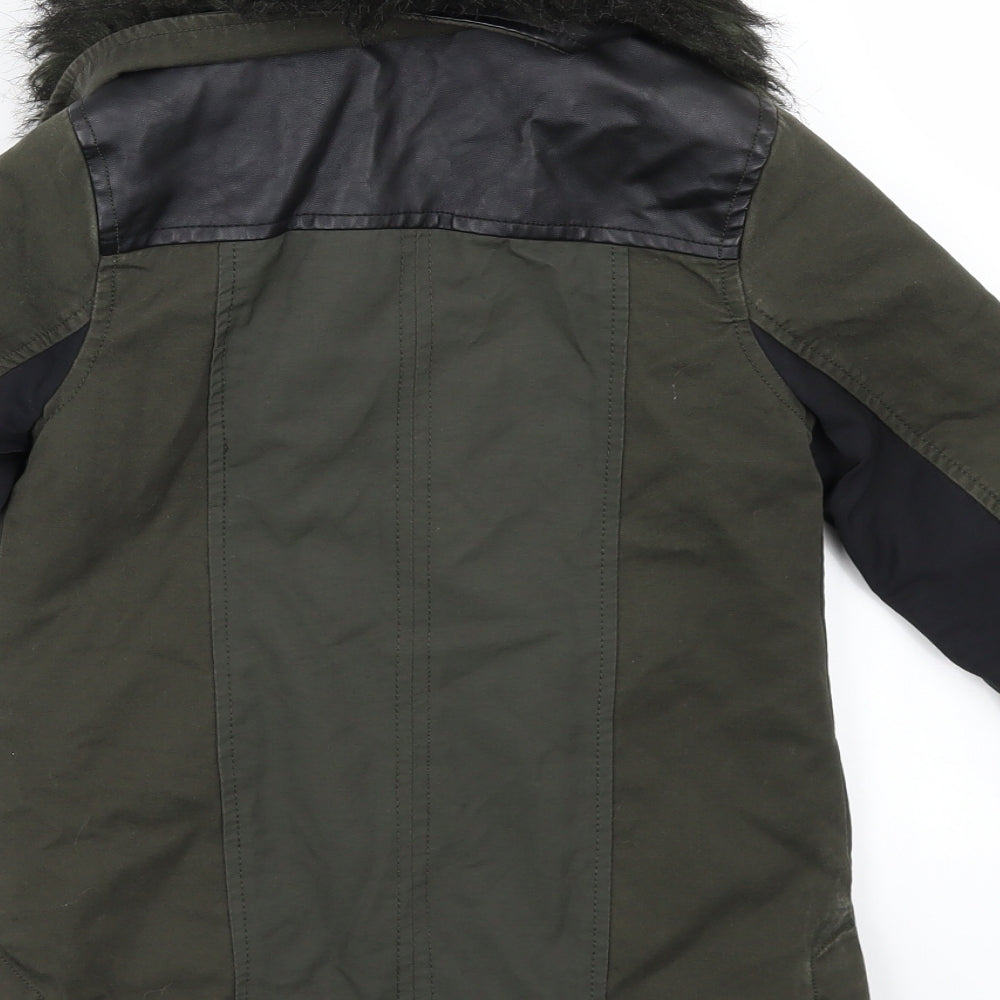 River Island Girls Green   Gilet Jacket Size 3 Years
