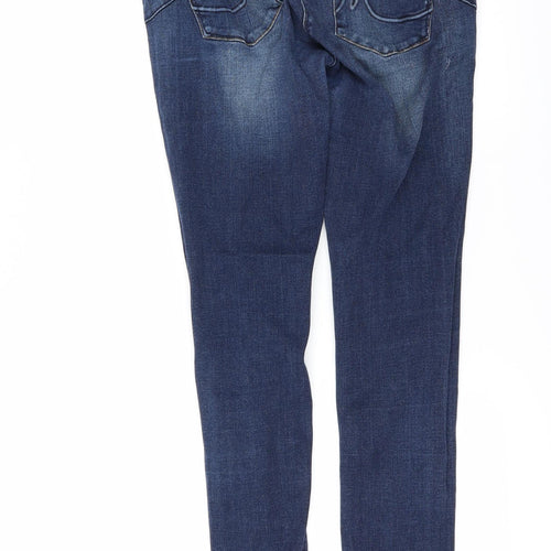 NEXT Womens Blue  Denim Skinny Jeans Size 14 L31 in