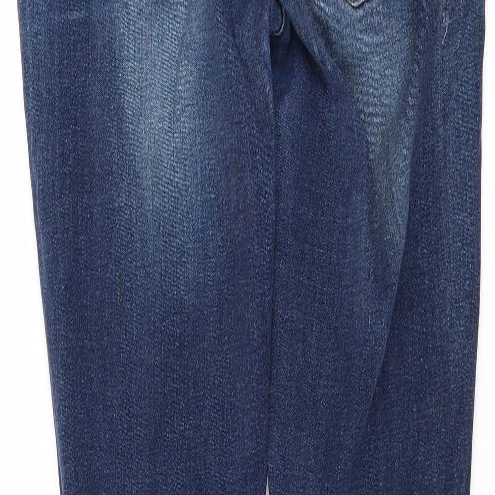 NEXT Womens Blue  Denim Skinny Jeans Size 14 L31 in