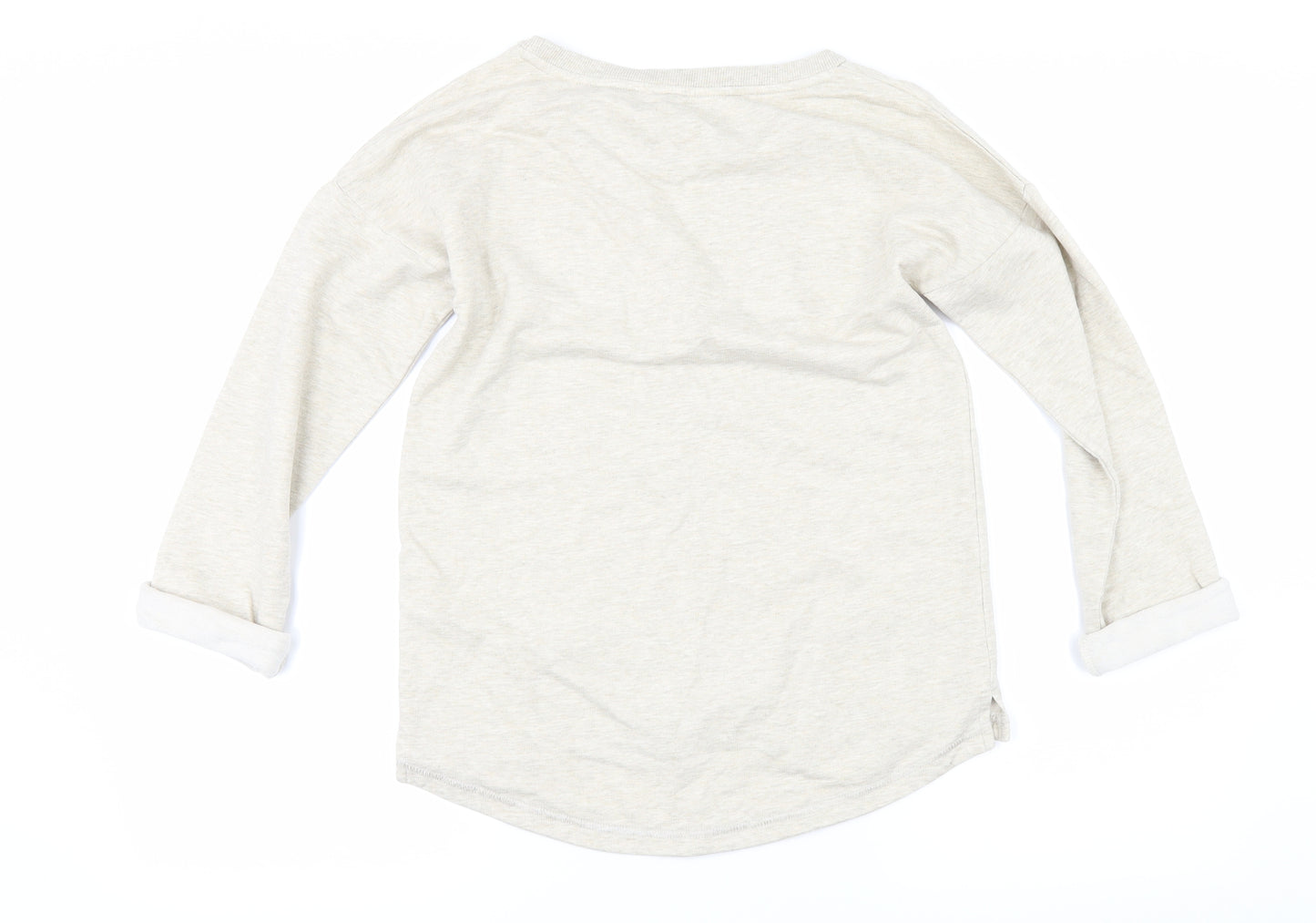 NEXT Girls Beige   Pullover Sweatshirt Size 12 Years