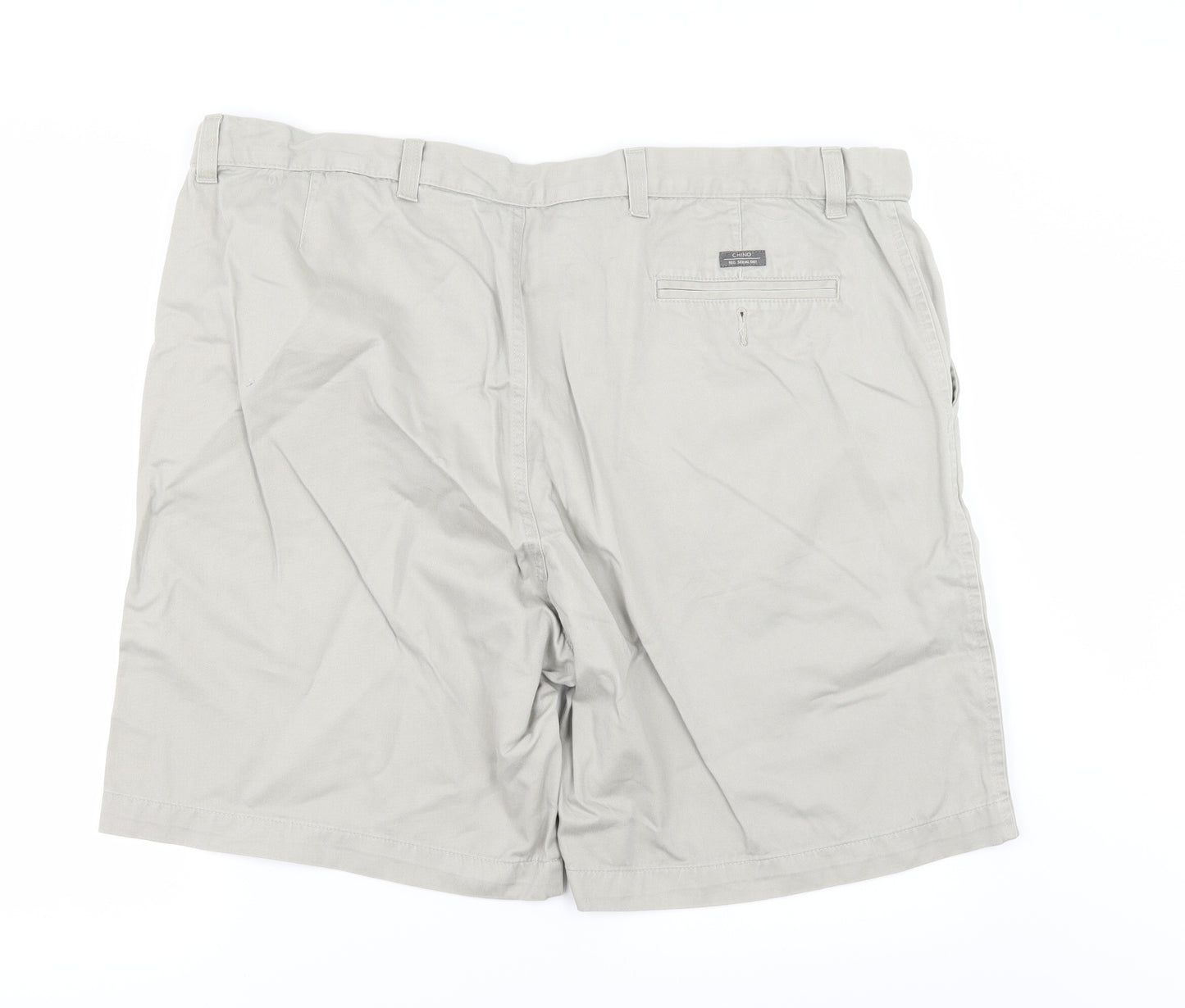 Marks and Spencer Mens Beige   Chino Shorts Size 42
