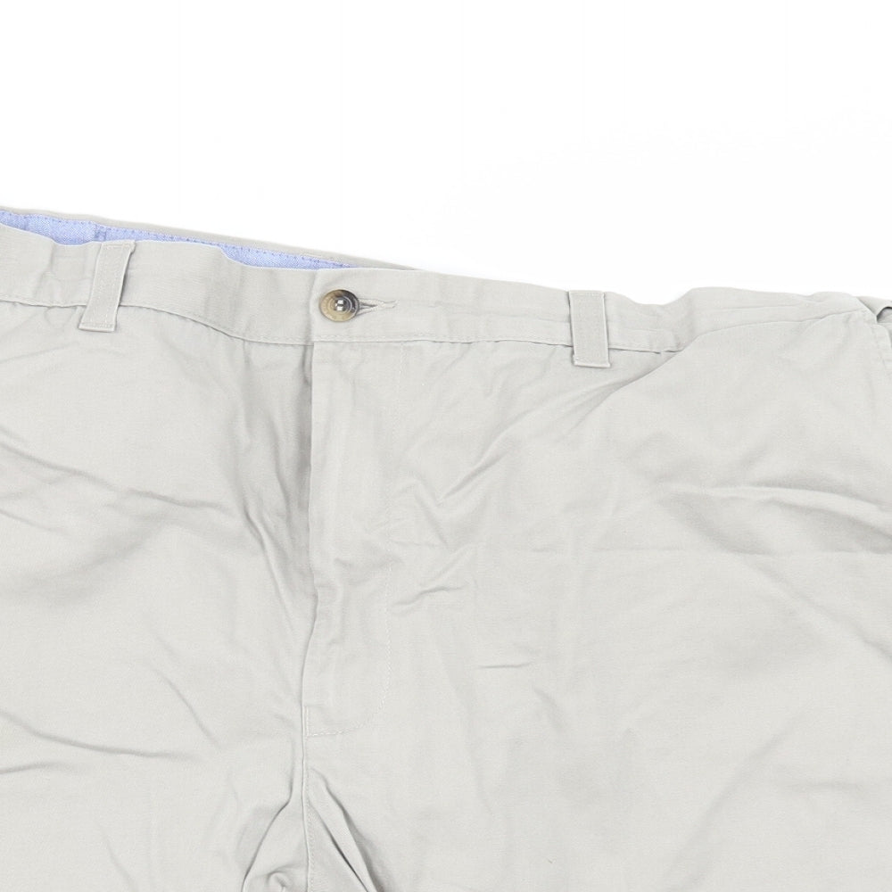 Marks and Spencer Mens Beige   Chino Shorts Size 42
