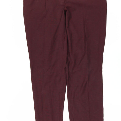 NEXT Womens Red   Trousers  Size 10 L29 in