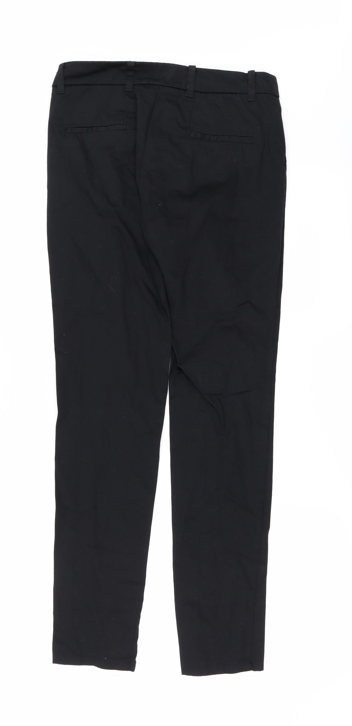 Mango Womens Black   Sweatpants Trousers Size 10 L29 in
