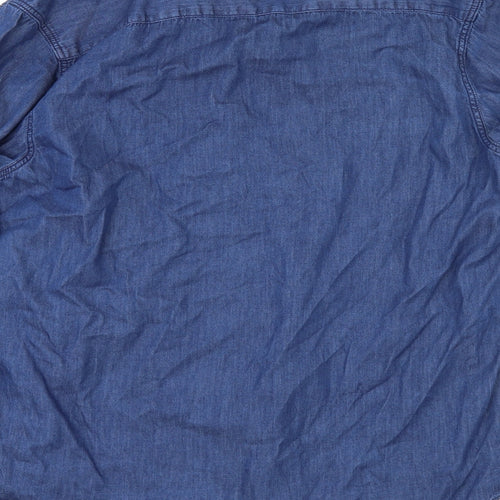 Cedar Wood State Mens Blue    Button-Up Size L