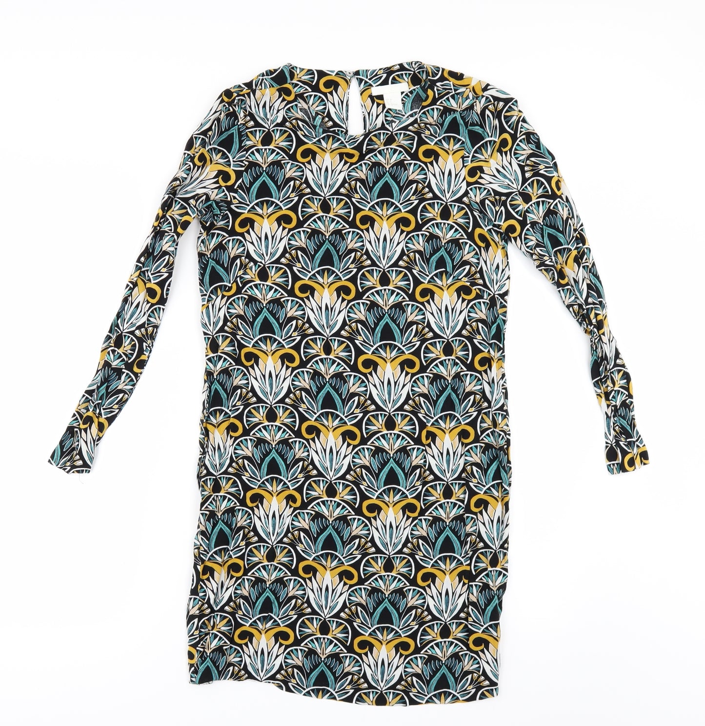 H&M Womens Multicoloured Floral  Mini  Size 4