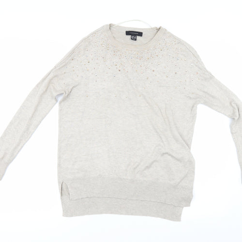 Primark Womens Beige   Pullover Jumper Size S