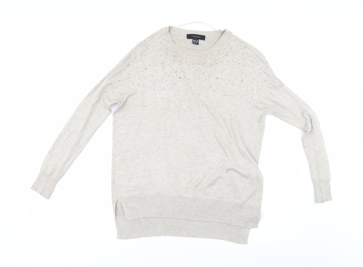 Primark Womens Beige   Pullover Jumper Size S