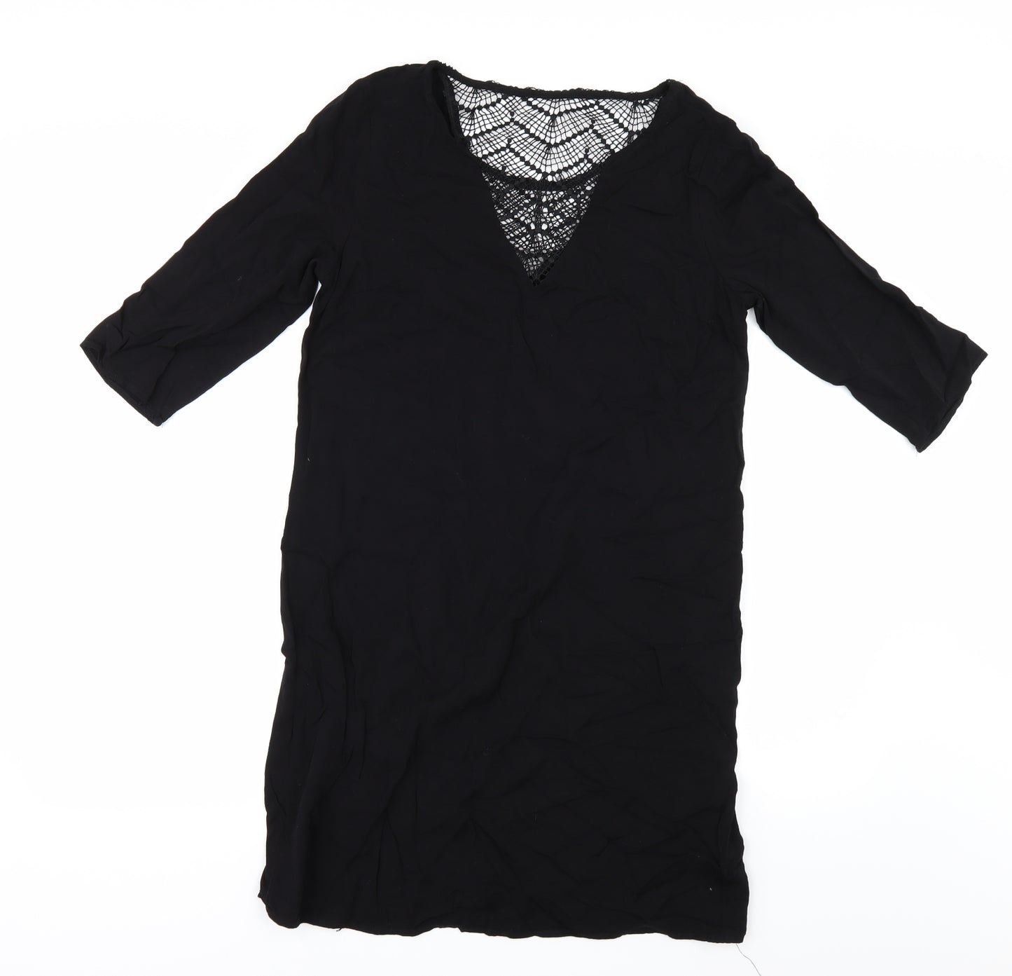 VILA Womens Black   A-Line  Size S