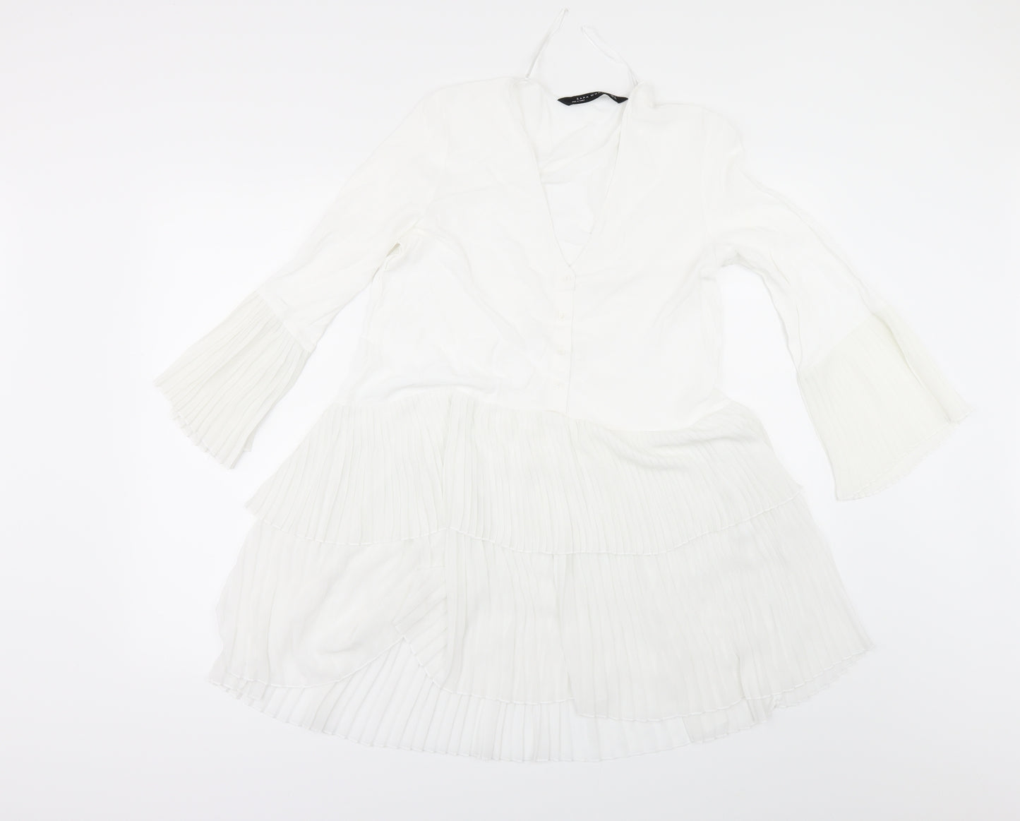 Zara Womens White   Basic Blouse Size S