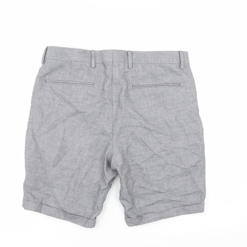River Island Mens Blue   Chino Shorts Size 32 in