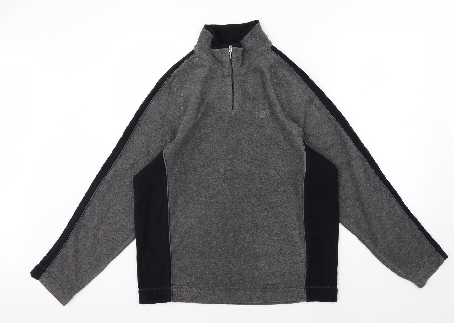 NEXT Mens Grey  Fleece Pullover Sweatshirt Size L