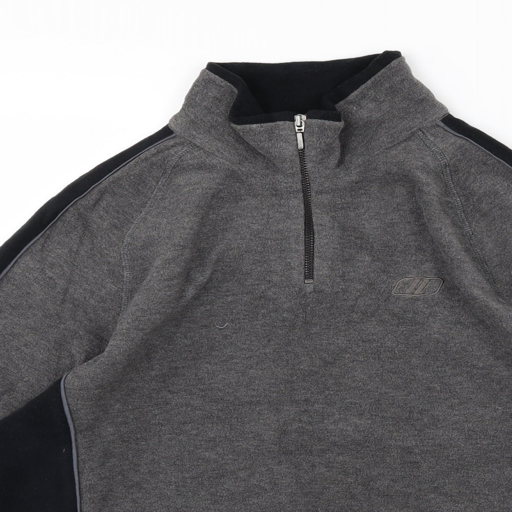 NEXT Mens Grey  Fleece Pullover Sweatshirt Size L