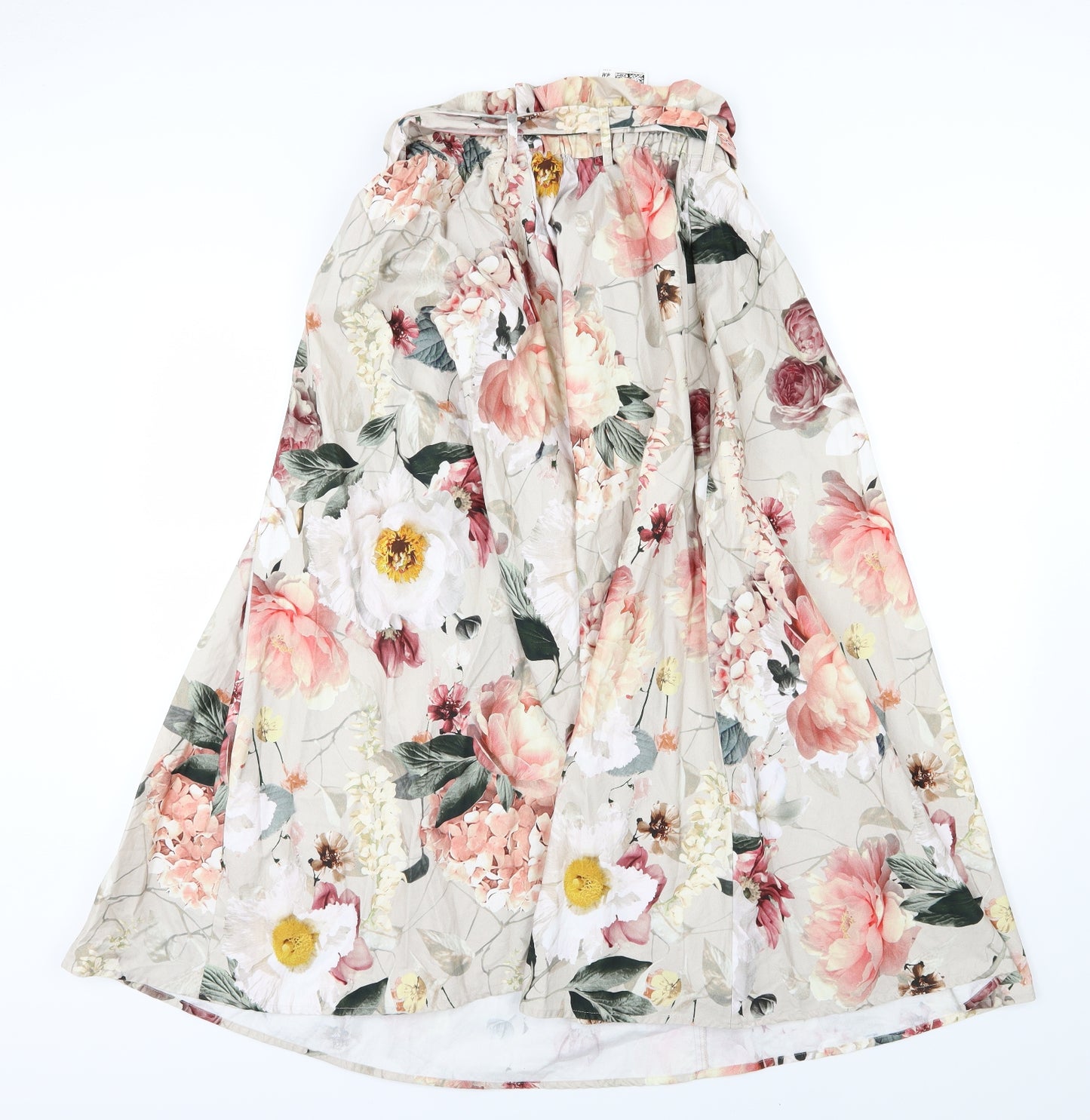 H&M Womens Multicoloured Floral  A-Line Skirt Size S