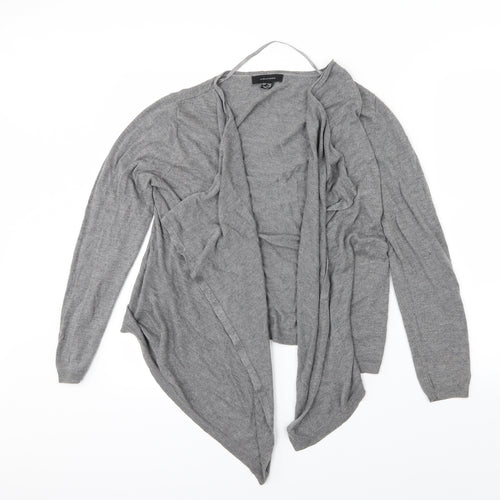 Primark Womens Grey  Knit Cardigan Jumper Size M