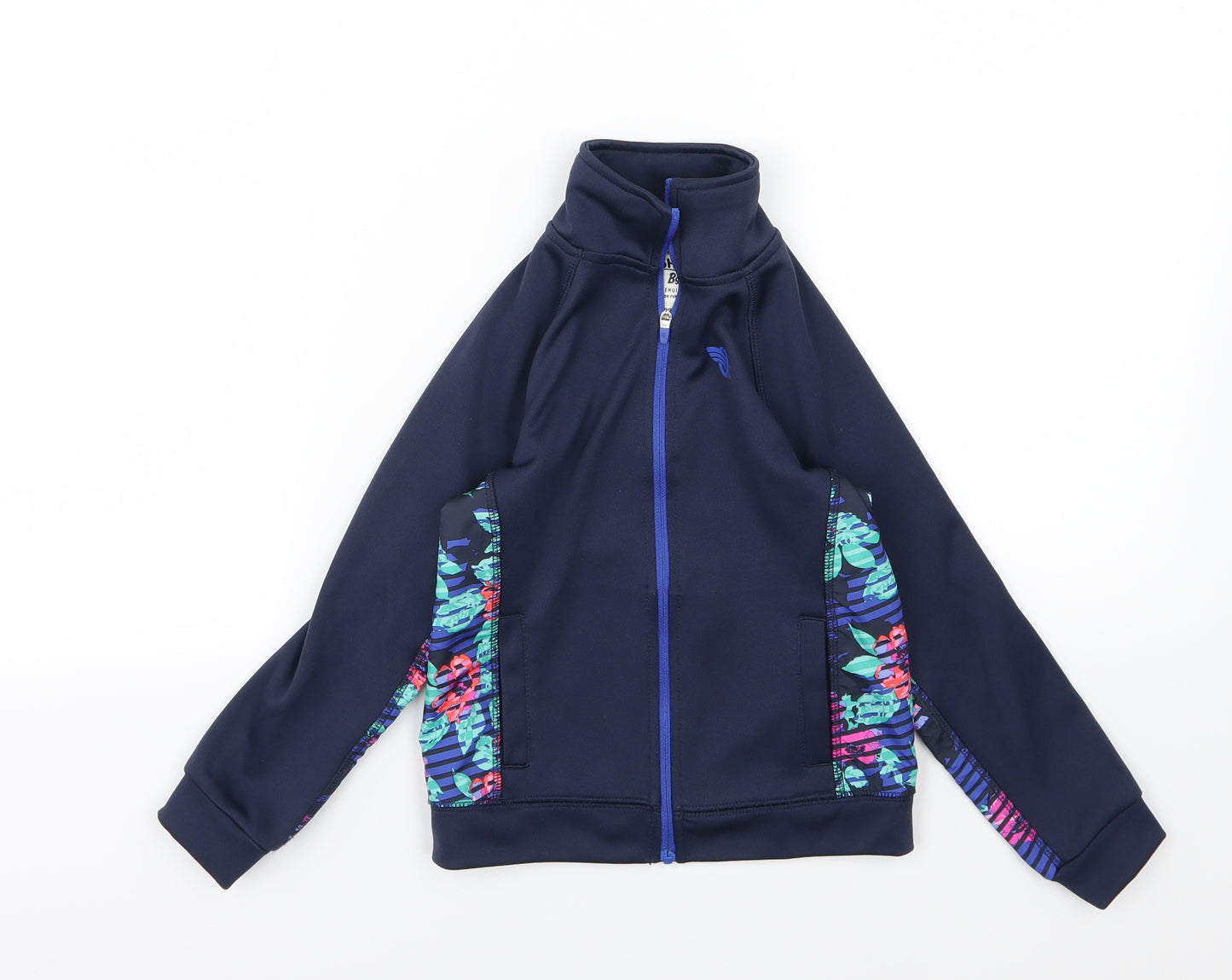 OshKosh B’gosh Girls Blue Floral  Jacket  Size 5 Years