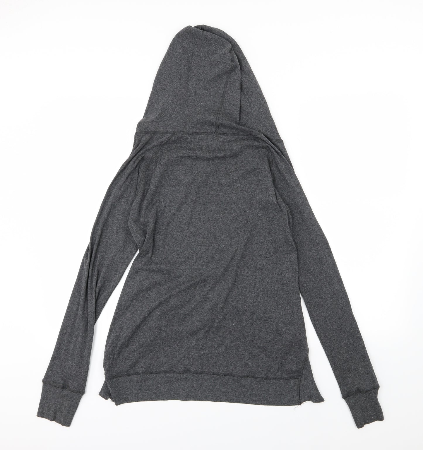 Preworn Womens Grey  Jersey Pullover Hoodie Size M