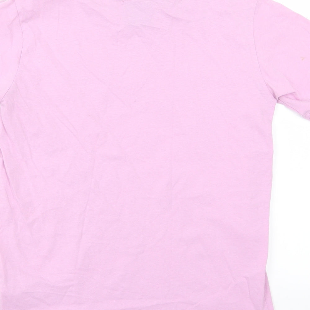 Champion Girls Purple  Jersey Basic T-Shirt Size 11-12 Years