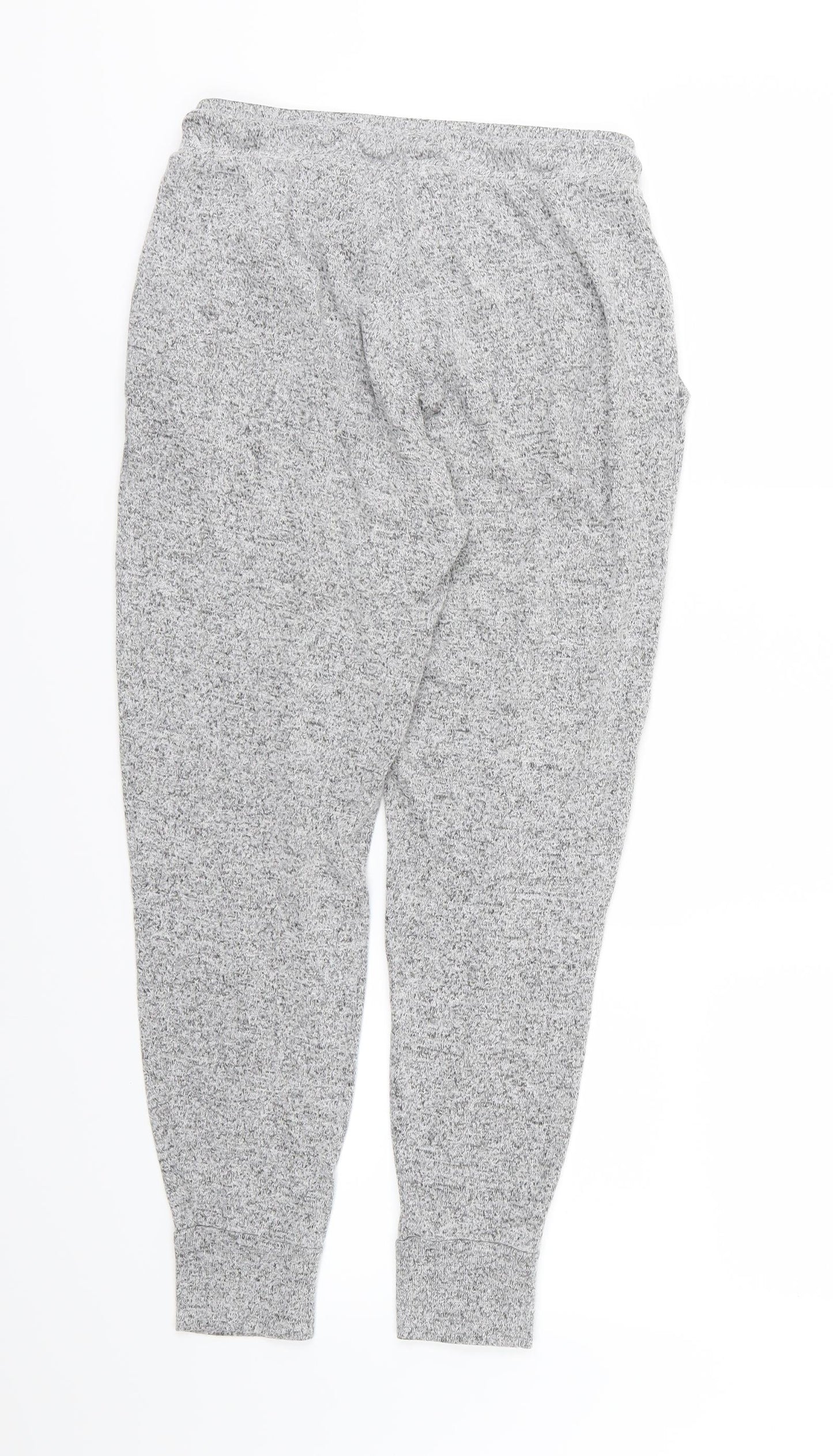 FOREVER 21 Womens Grey  Jersey Jogger Trousers Size S L26 in