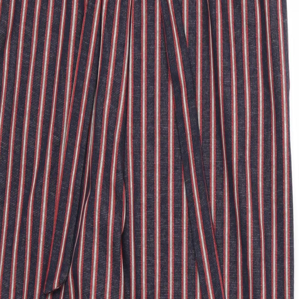 TU Womens Multicoloured Striped  Trousers  Size 14 L27 in