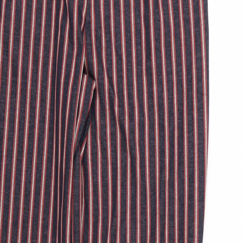 TU Womens Multicoloured Striped  Trousers  Size 14 L27 in