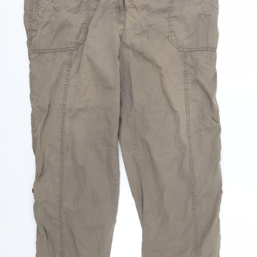 F&F Womens Brown   Cargo Trousers Size 22 L29 in