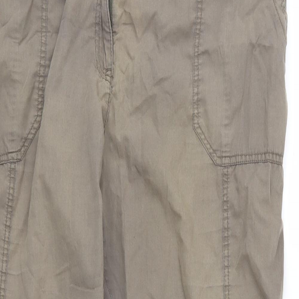 F&F Womens Brown   Cargo Trousers Size 22 L29 in