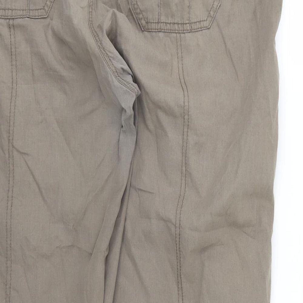 F&F Womens Brown   Cargo Trousers Size 22 L29 in