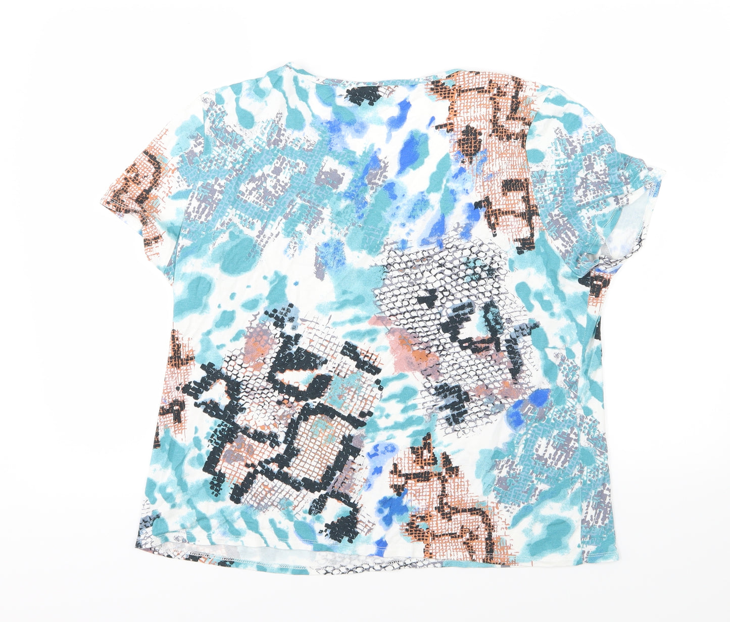 Together Womens Multicoloured  Jersey Basic T-Shirt Size 22