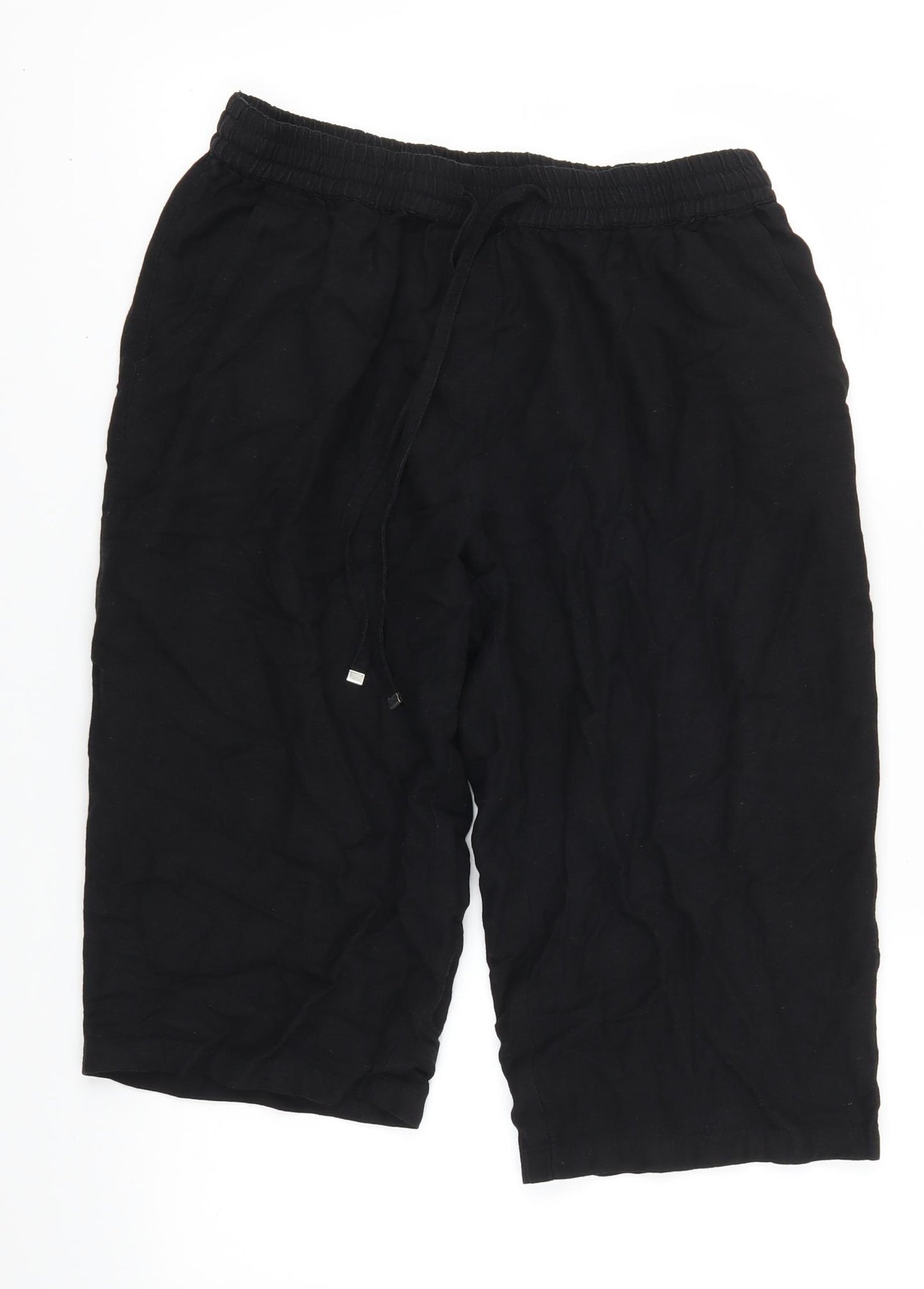 Anthology Womens Black   Bermuda Shorts Size 14