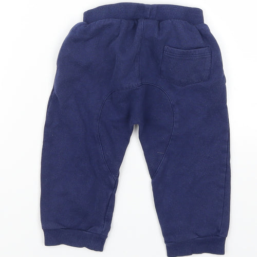Manchester United Boys Blue   Sweatpants Trousers Size 12-18 Months