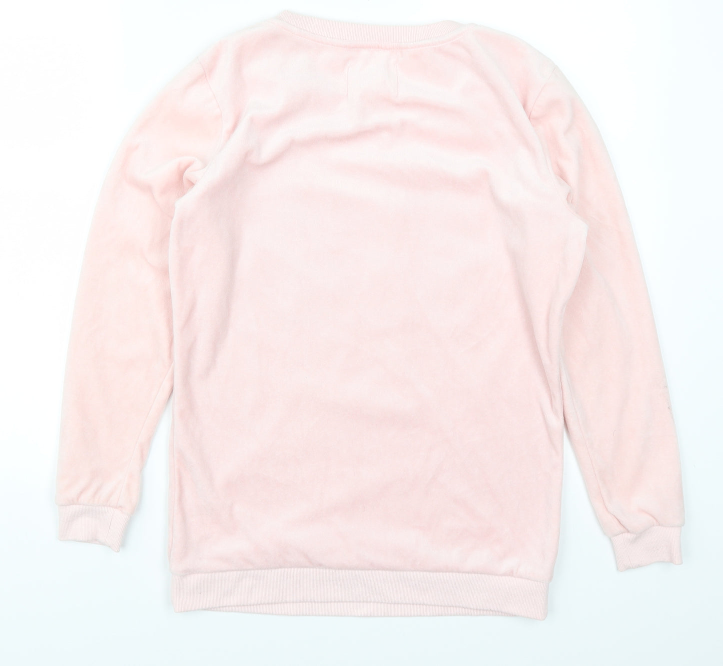 F&F Womens Pink Solid  Top Pyjama Top Size XS  - Let Me Sleep
